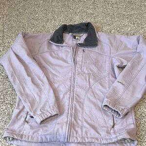 LIKE NEW COLUMBIA women’s softshell jacket sz M light purple
